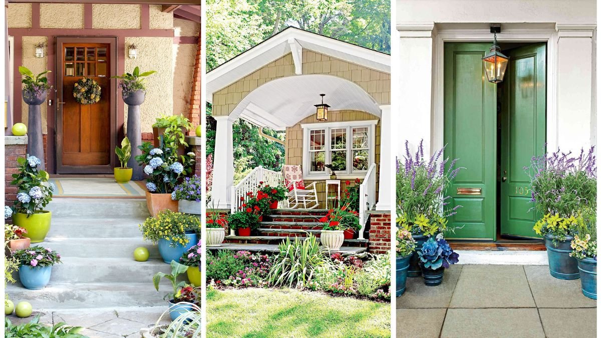 The Perfect Plants to Frame Your Front Porch