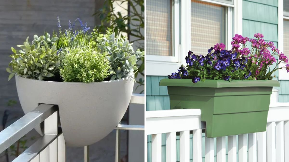 How to Use Balcony Rail Planters for Extra Space