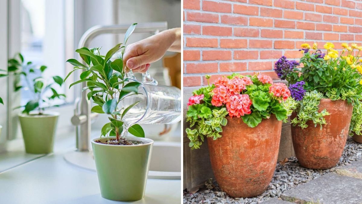 How to Keep Potted Plants Cool in Hot Weather